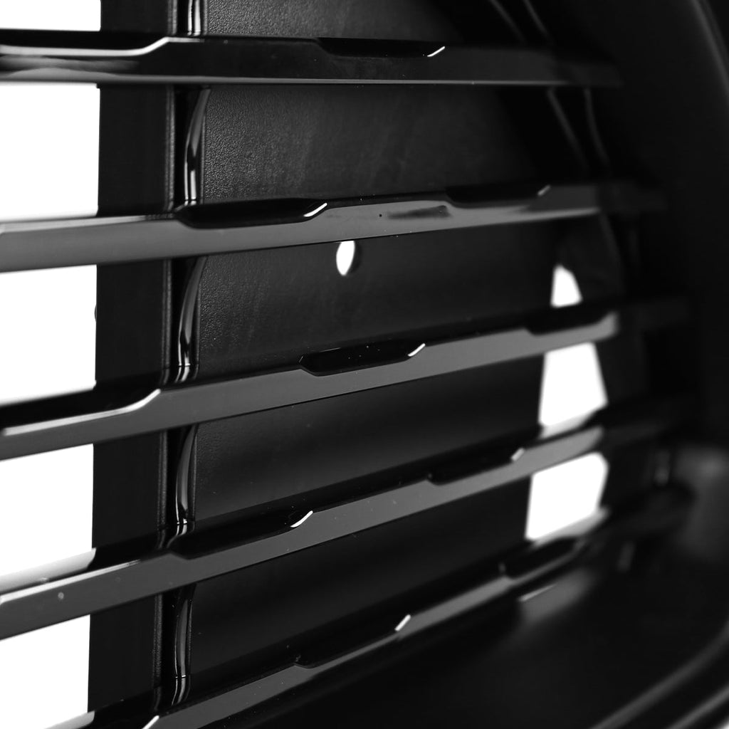 2015-2017 Ford Mustang S550 Black ABS California Edition Style Upper & Lower Grille - 2PC