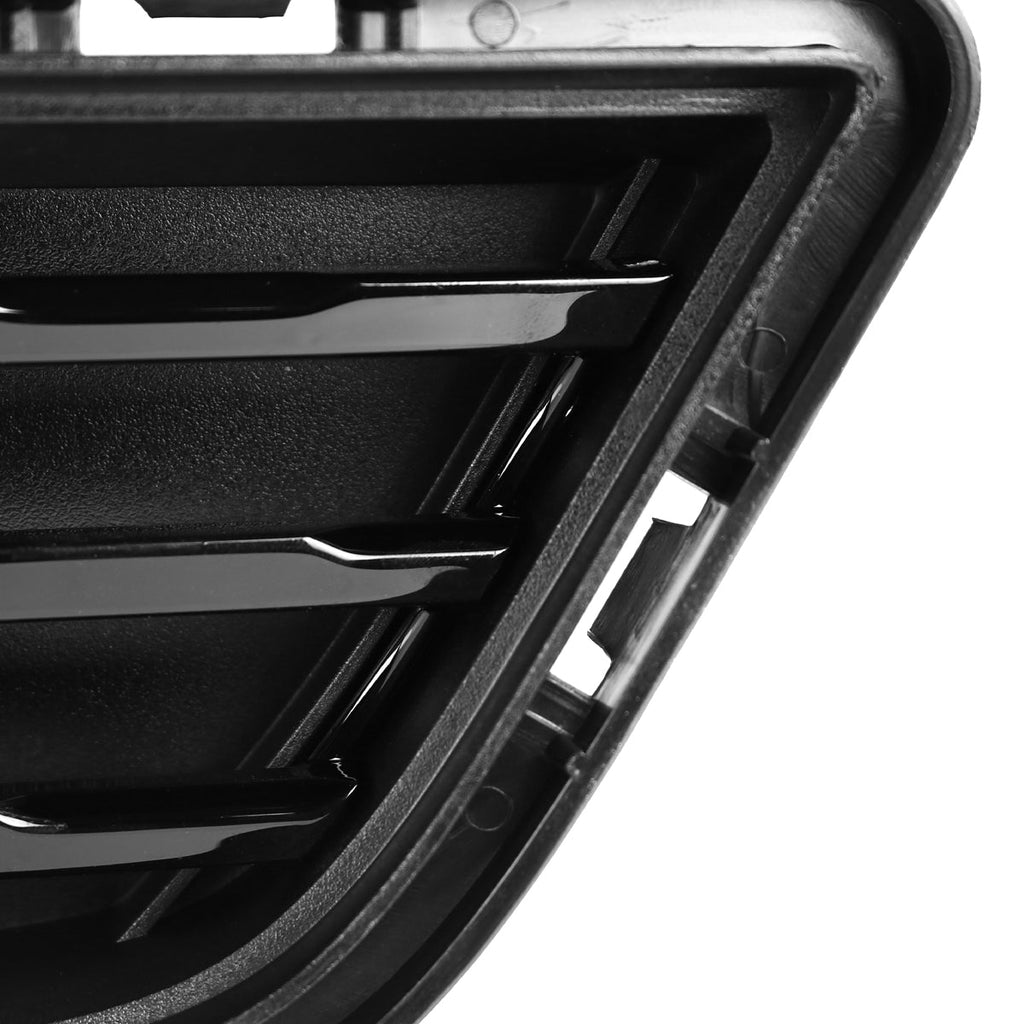 2015-2017 Ford Mustang S550 Black ABS California Edition Style Upper & Lower Grille - 2PC