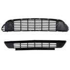 2015-2017 Ford Mustang S550 Black ABS California Edition Style Upper & Lower Grille - 2PC