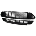 2015-2017 Ford Mustang S550 Black ABS California Edition Style Upper & Lower Grille - 2PC