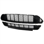 2015-2017 Ford Mustang S550 Black ABS California Edition Style Upper & Lower Grille - 2PC