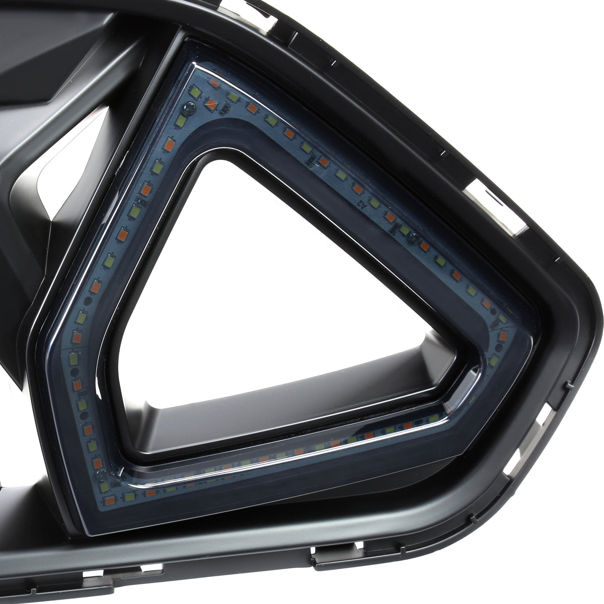 2018-2023 Ford Mustang S550 Shark Style Hood Grille w/ Sequential LED Turn Signal Lights