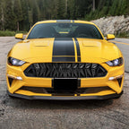 2018-2023 Ford Mustang S550 Shark Style Hood Grille w/ Sequential LED Turn Signal Lights