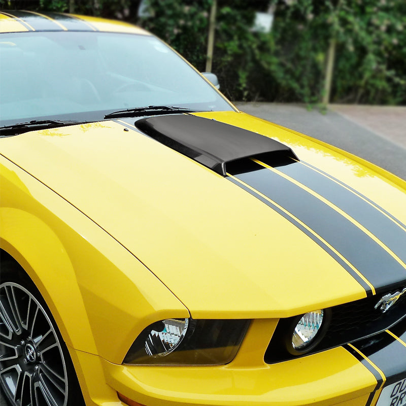 2005-2009 Ford Mustang S197 Black ABS Hood Scoop