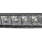 2010-2014 Ford Mustang S197 GT LED Light Strip Bumper Lights (Chrome Housing / Clear Lens)