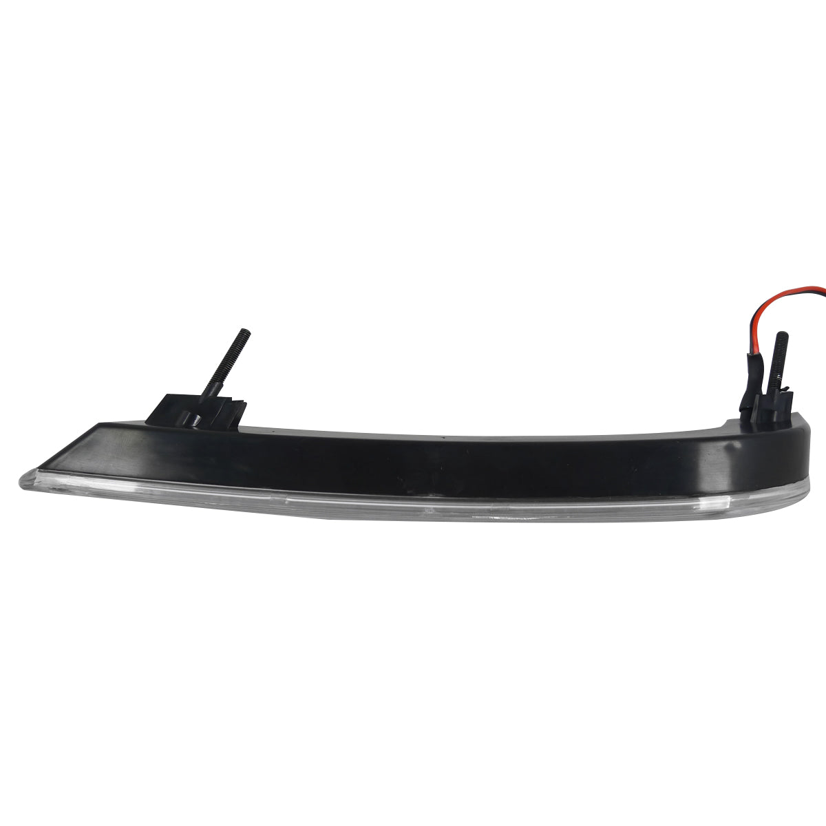 2010-2014 Ford Mustang S197 GT LED Light Strip Bumper Lights (Chrome Housing / Clear Lens)