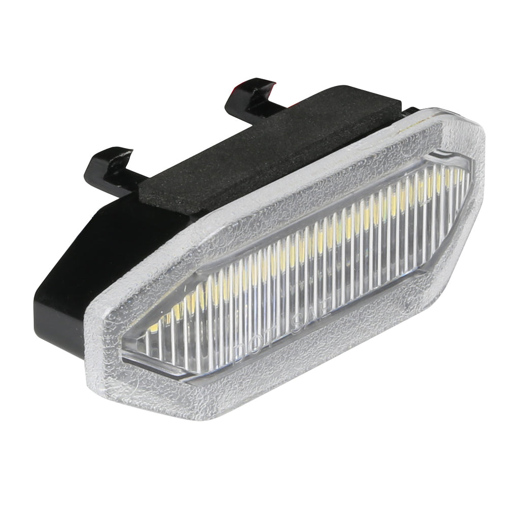 2015-2017 Ford Mustang S550 Front Grille LED Driving Lights - 6PC (Chrome Housing / Clear Lens)