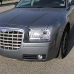 2005-2011 Chrysler 300/PT Cruiser Dodge Magnum/Journey Jeep Wrangler H8 Fog Light (Chrome Housing / Clear Lens)