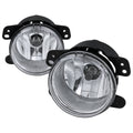 2005-2011 Chrysler 300/PT Cruiser Dodge Magnum/Journey Jeep Wrangler H8 Fog Light (Chrome Housing / Clear Lens)