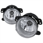 2005-2011 Chrysler 300/PT Cruiser Dodge Magnum/Journey Jeep Wrangler H8 Fog Light (Chrome Housing / Clear Lens)