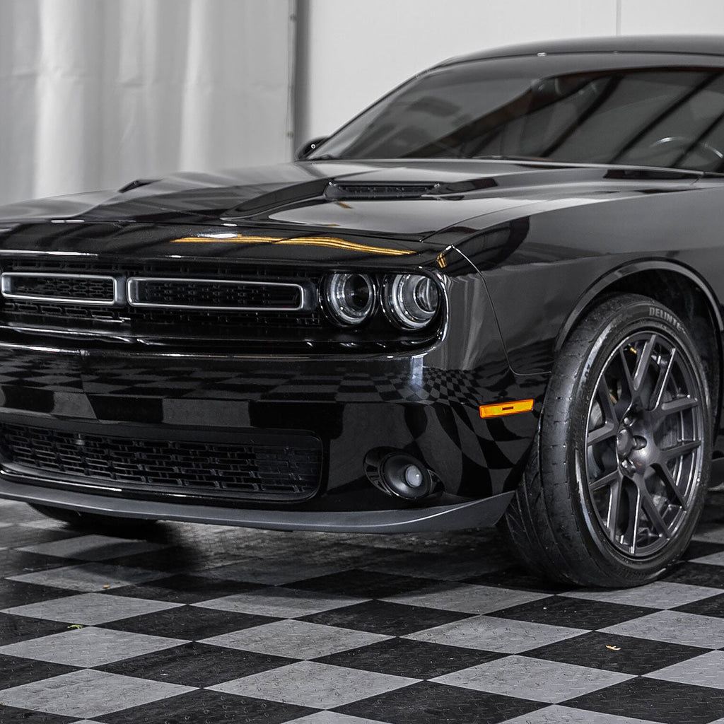 2015-2023 Dodge Challenger H11 12V/55W Projector Fog Lights Kit (Chrome Housing / Clear Lens)