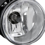 2005-2009 Dodge Caravan/Charger Chrysler Pacifica H8 Fog Lights Kit (Chrome Housing / Clear Lens)