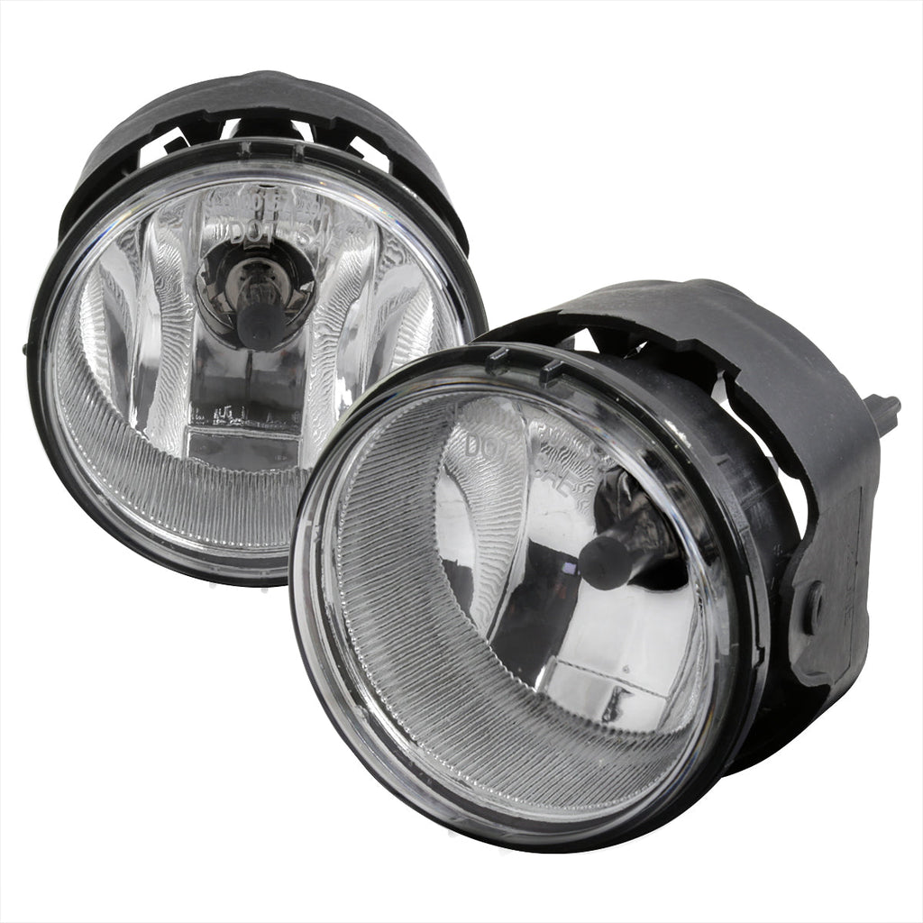 2005-2009 Dodge Caravan/Charger Chrysler Pacifica H8 Fog Lights Kit (Chrome Housing / Clear Lens)
