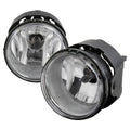 2005-2009 Dodge Caravan/Charger Chrysler Pacifica H8 Fog Lights Kit (Chrome Housing / Clear Lens)