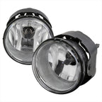 2005-2009 Dodge Caravan/Charger Chrysler Pacifica H8 Fog Lights Kit (Chrome Housing / Clear Lens)