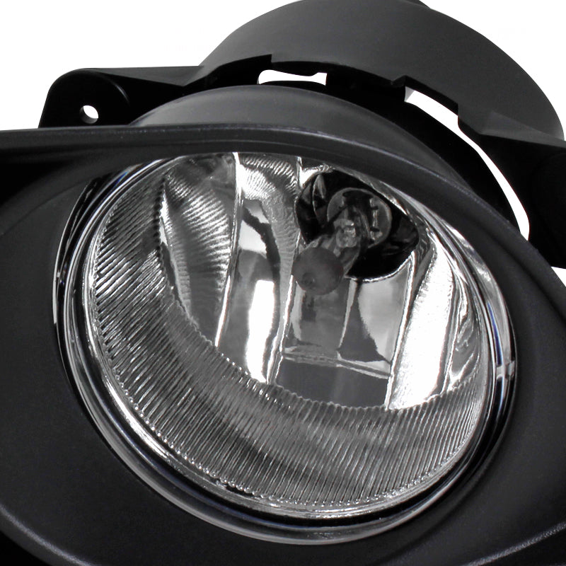 2011-2014 Dodge Charger LD 12V/35W Fog Lights Kit (Chrome Housing / Clear Lens)