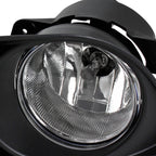 2011-2014 Dodge Charger LD 12V/35W Fog Lights Kit (Chrome Housing / Clear Lens)