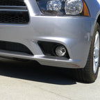 2011-2014 Dodge Charger LD 12V/35W Fog Lights Kit (Chrome Housing / Clear Lens)