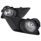2011-2014 Dodge Charger LD 12V/35W Fog Lights Kit (Chrome Housing / Clear Lens)