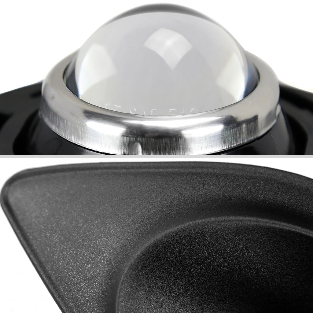 2015-2020 Dodge Charger LD H11 Projector Fog Lights Kit (Chrome Housing / Clear Lens)