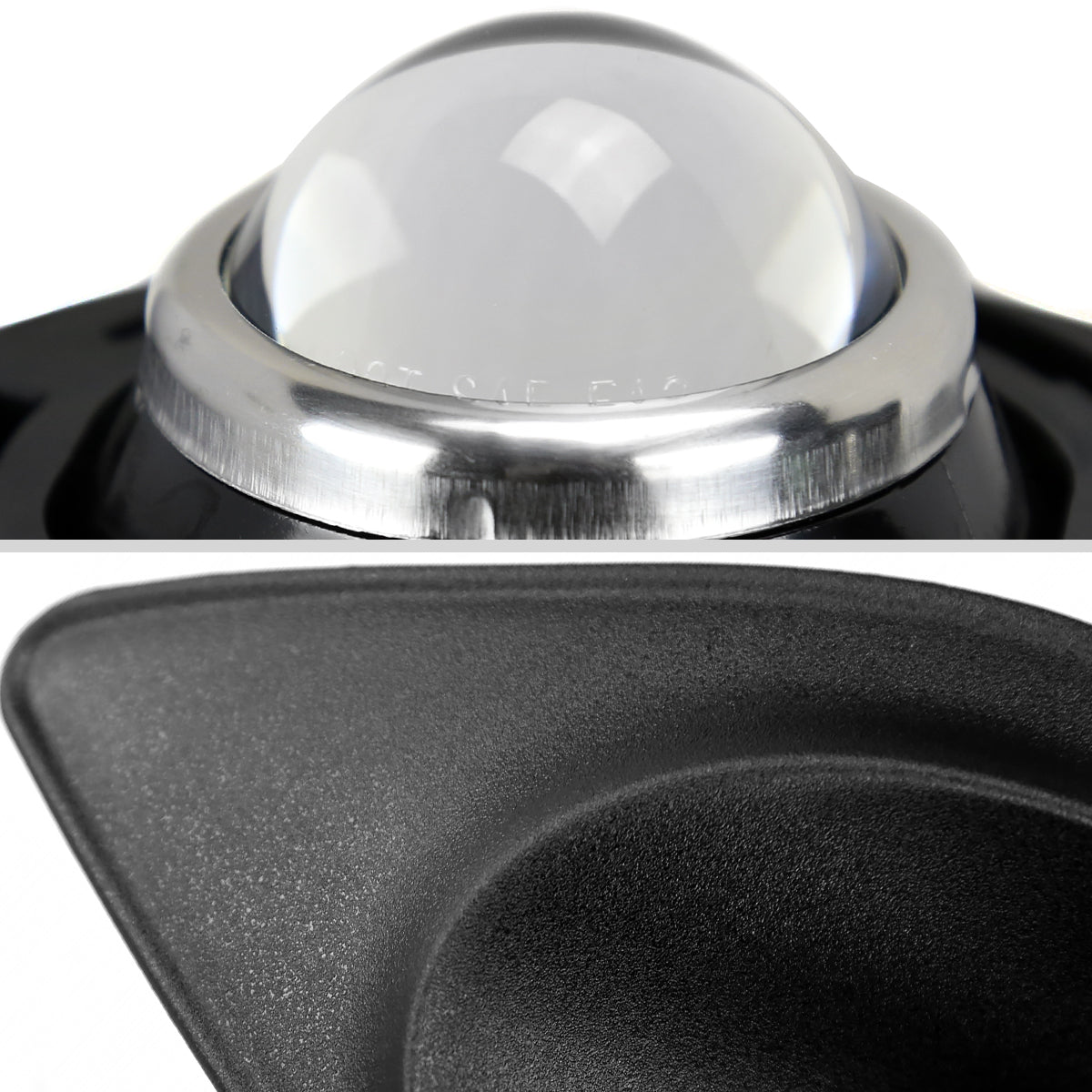 2015-2020 Dodge Charger LD H11 Projector Fog Lights Kit (Chrome Housing / Clear Lens)