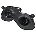 2015-2020 Dodge Charger LD H11 Projector Fog Lights Kit (Chrome Housing / Clear Lens)