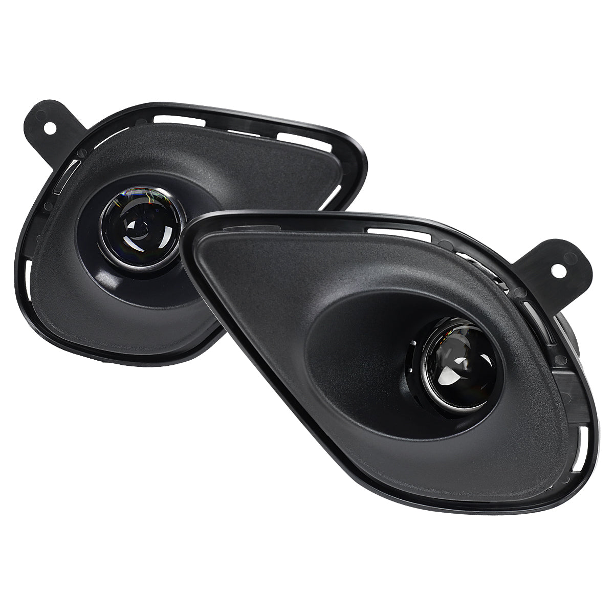 2015-2020 Dodge Charger LD H11 Projector Fog Lights Kit (Chrome Housing / Clear Lens)