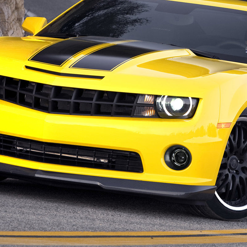 2014-2015 Chevrolet Camaro 5th Gen 3.6L V6 H11 Projector Fog Lights Kit (Chrome Housing / Clear Lens)
