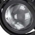 2014-2015 Chevrolet Camaro 5th Gen 3.6L V6 12V/55W H11 Projector Fog Lights Kit (Chrome Housing / Clear Lens)