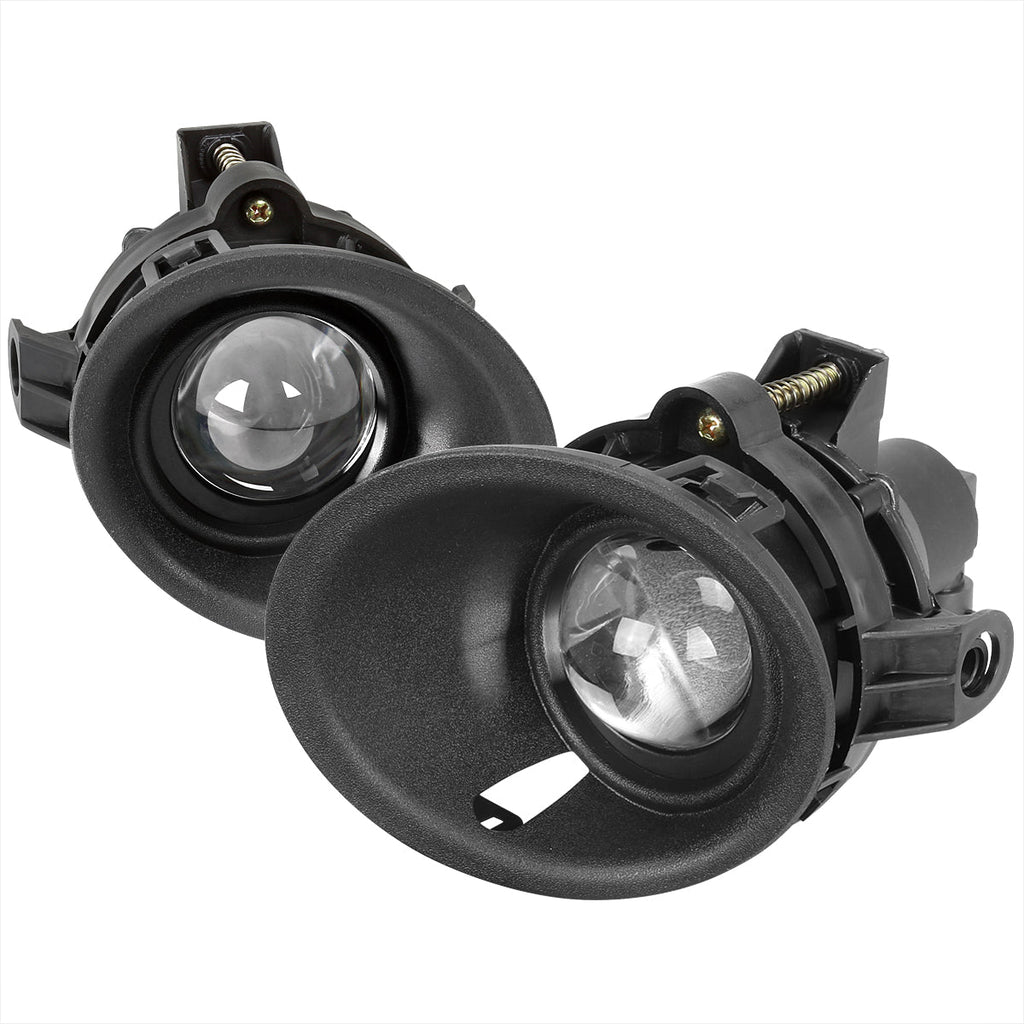 2014-2015 Chevrolet Camaro 5th Gen 3.6L V6 12V/55W H11 Projector Fog Lights Kit (Chrome Housing / Clear Lens)