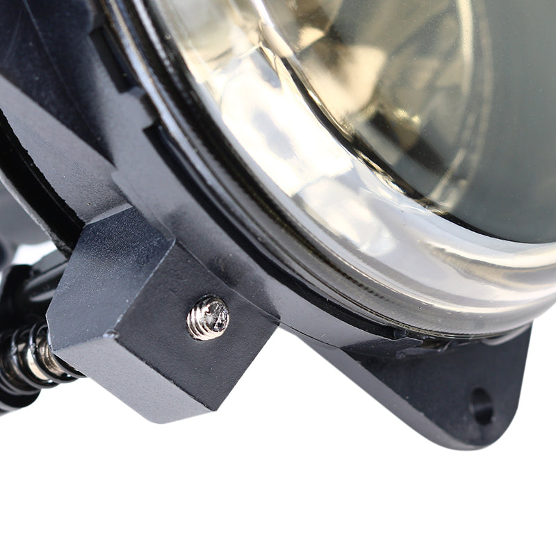2000-2007 Ford Focus/Mustang/Escape Lincoln LS 12V/42W H10 Fog Lights (Chrome Housing / Smoked Lens)