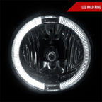 2005-2009 Ford Mustang S197 GT Deluxe/Premium H10 Halo Ring Fog Lights (Chrome Housing / Clear Lens)