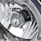 2005-2009 Ford Mustang S197 GT Deluxe/Premium H10 Halo Ring Fog Lights (Chrome Housing / Clear Lens)