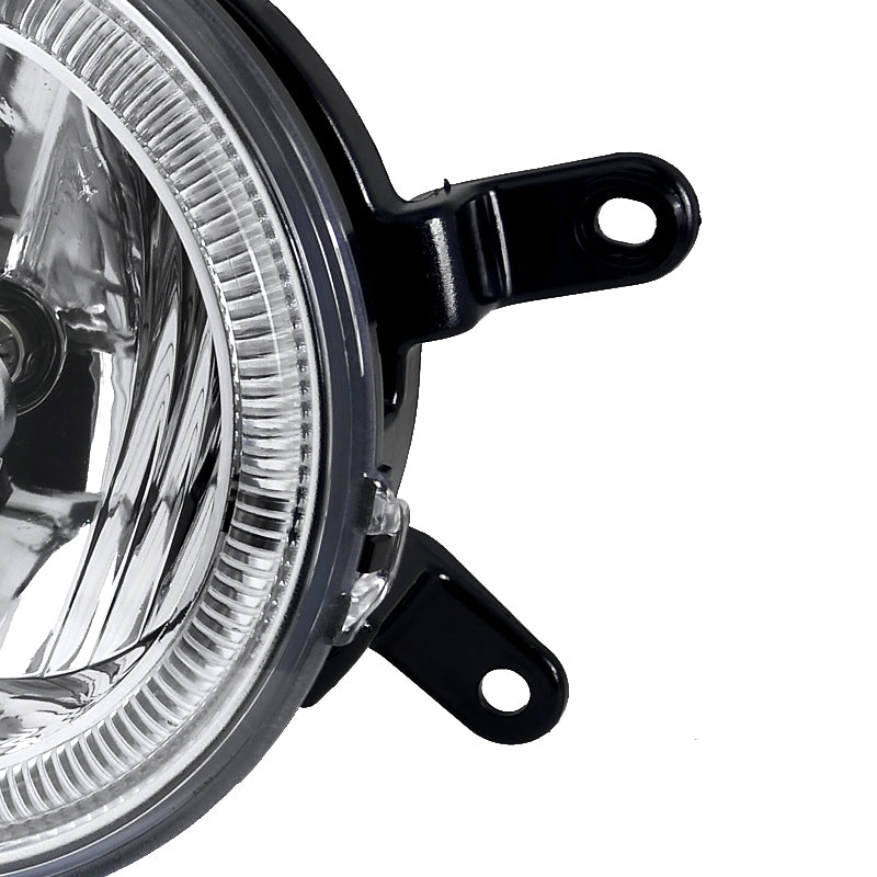 2005-2009 Ford Mustang S197 GT Deluxe/Premium H10 Halo Ring Fog Lights (Chrome Housing / Clear Lens)