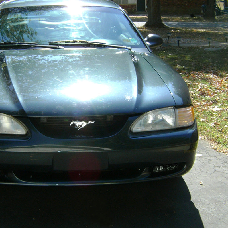 1994-1998 Ford Mustang SN95 V6 899 Fog Lights Kit (Chrome Housing / Smoked Lens)
