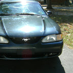 1994-1998 Ford Mustang SN95 V6 899 Fog Lights Kit (Chrome Housing / Smoked Lens)