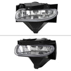 1999-2004 Ford Mustang New Edge 899 Fog Lights Kit w/ Switch & Wiring Harness (Chrome Housing / Clear Lens)