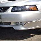 1999-2004 Ford Mustang New Edge 899 Fog Lights Kit (Chrome Housing / Clear Lens)