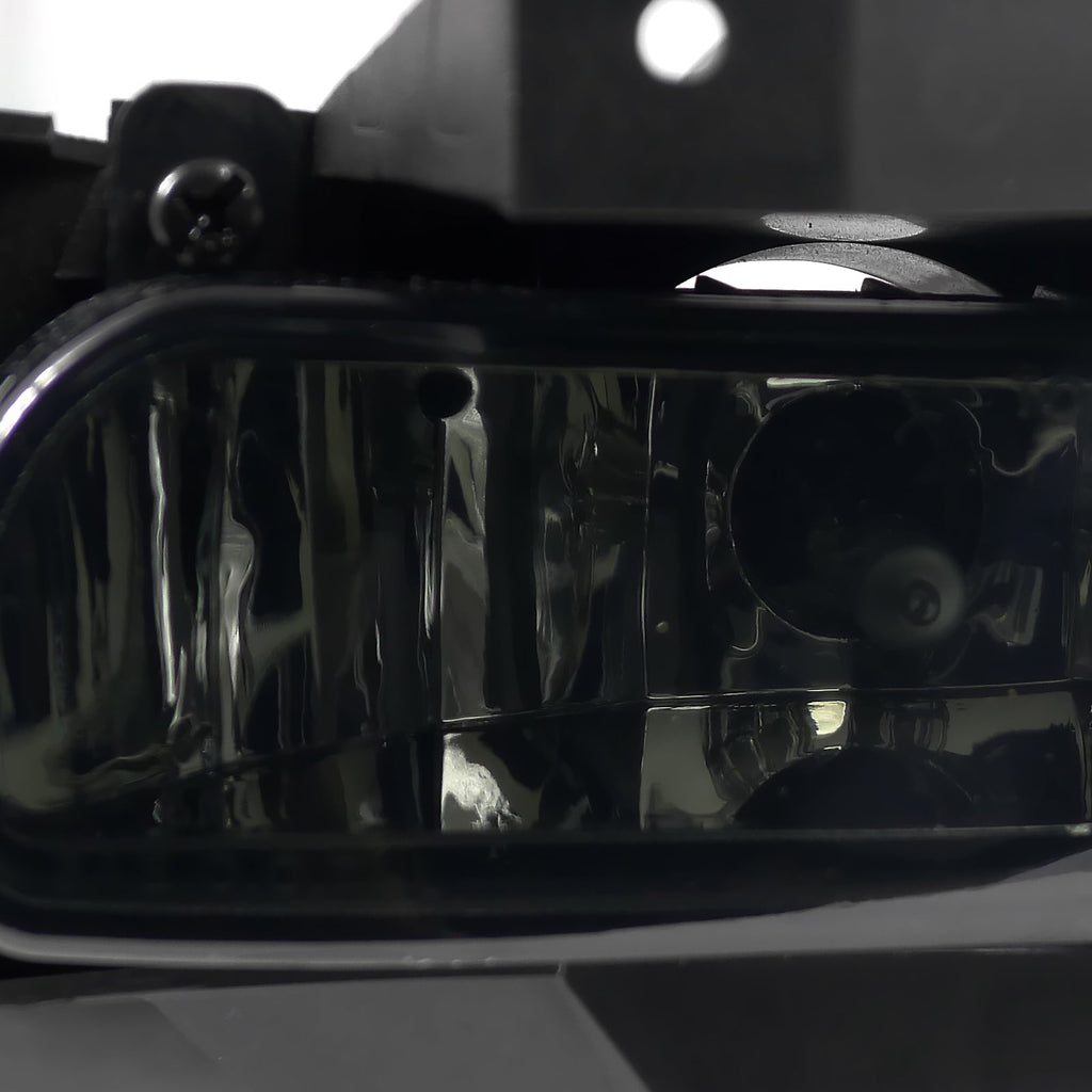 1999-2004 Ford Mustang New Edge 899 Fog Lights Kit (Chrome Housing / Smoked Lens)