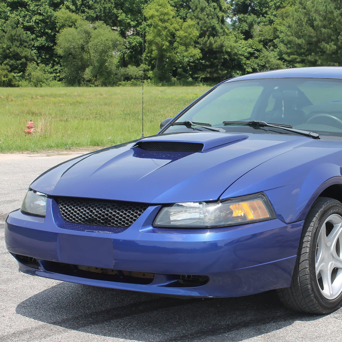 1999-2004 Ford Mustang New Edge 899 Fog Lights Kit (Chrome Housing / Smoked Lens)