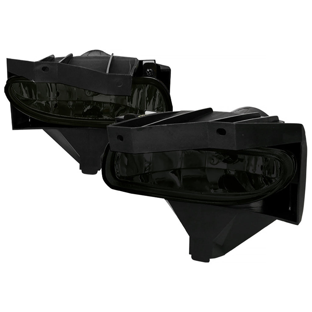 1999-2004 Ford Mustang New Edge 899 Fog Lights Kit (Chrome Housing / Smoked Lens)
