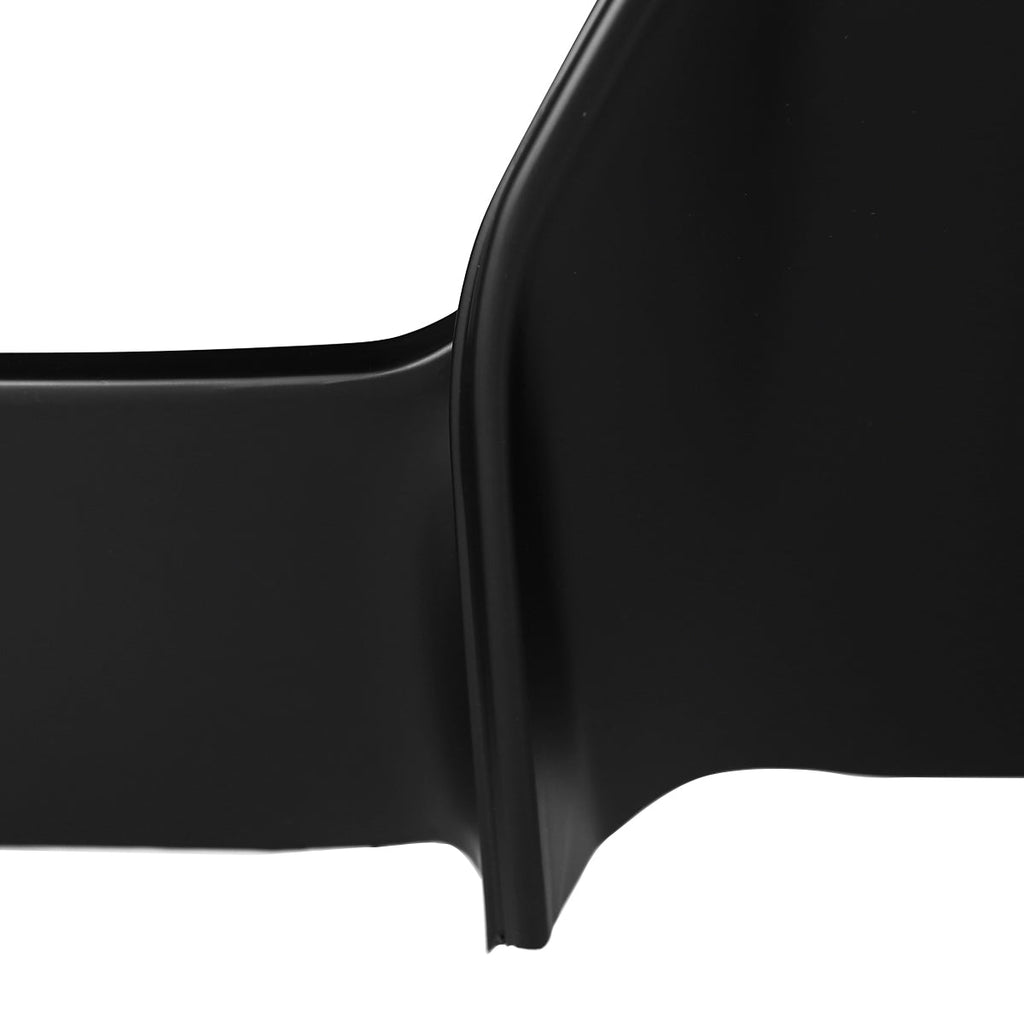 2015-2017 Ford Mustang S550 Premium Black ABS R Style Rear Diffuser w/ Side Valance Panels