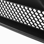 2015-2017 Ford Mustang S550 Black Polypropylene GT350 Style Rear Diffuser w/ Dual Stainless Steel Muffler Tips