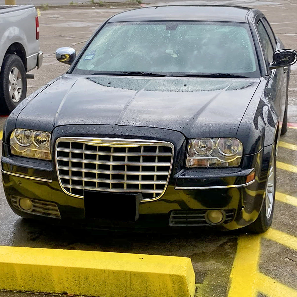 2005-2010 Chrysler 300 Factory Style Headlights (Chrome Housing / Clear Lens)