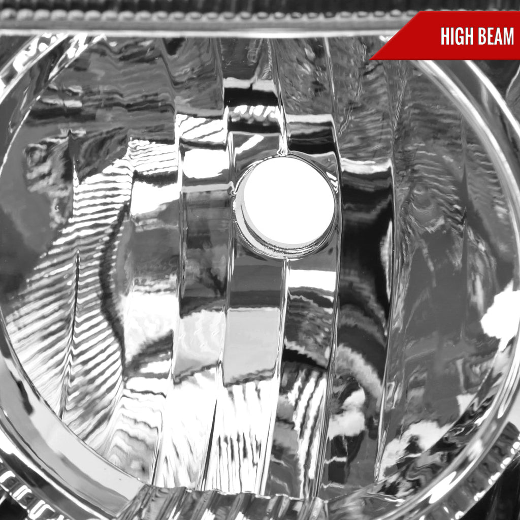 2005-2010 Chrysler 300 Factory Style Headlights (Chrome Housing / Clear Lens)