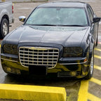 2005-2010 Chrysler 300 Factory Style Headlights (Chrome Housing / Smoked Lens)
