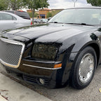 2005-2010 Chrysler 300 Factory Style Headlights (Chrome Housing / Smoked Lens)