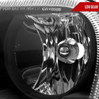 2005-2010 Chrysler 300 Factory Style Headlights (Matte Black Housing / Clear Lens)