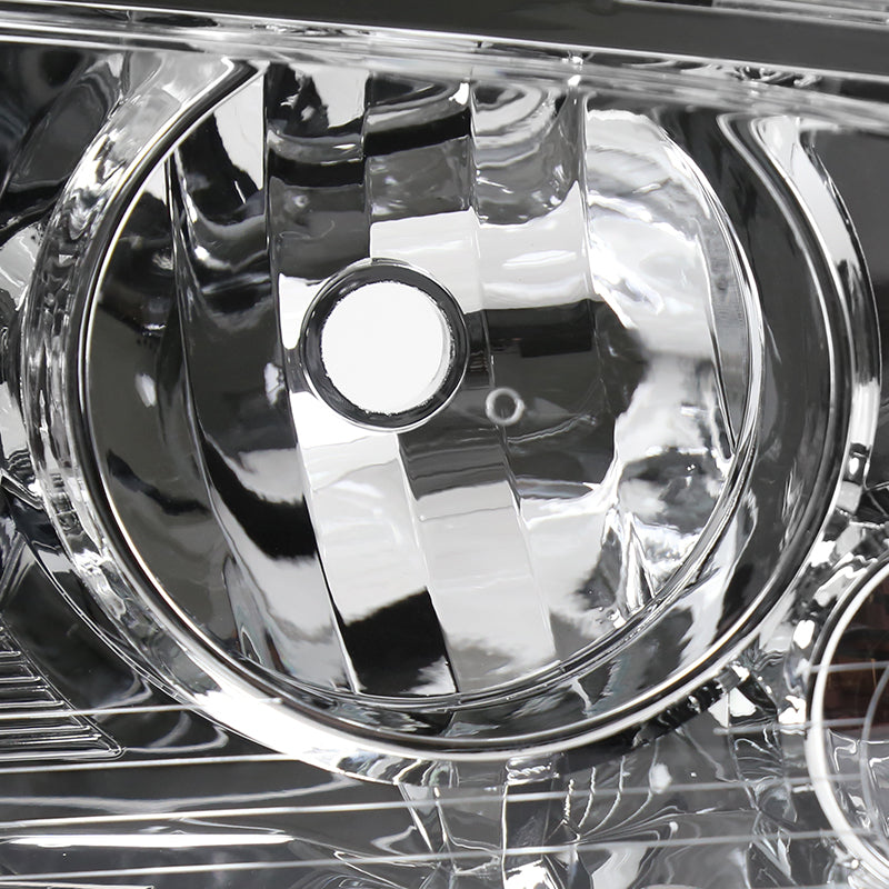 2006-2010 Dodge Charger LX Factory Style Headlights (Chrome Housing / Clear Lens)