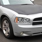 2006-2010 Dodge Charger LX Factory Style Headlights (Chrome Housing / Clear Lens)